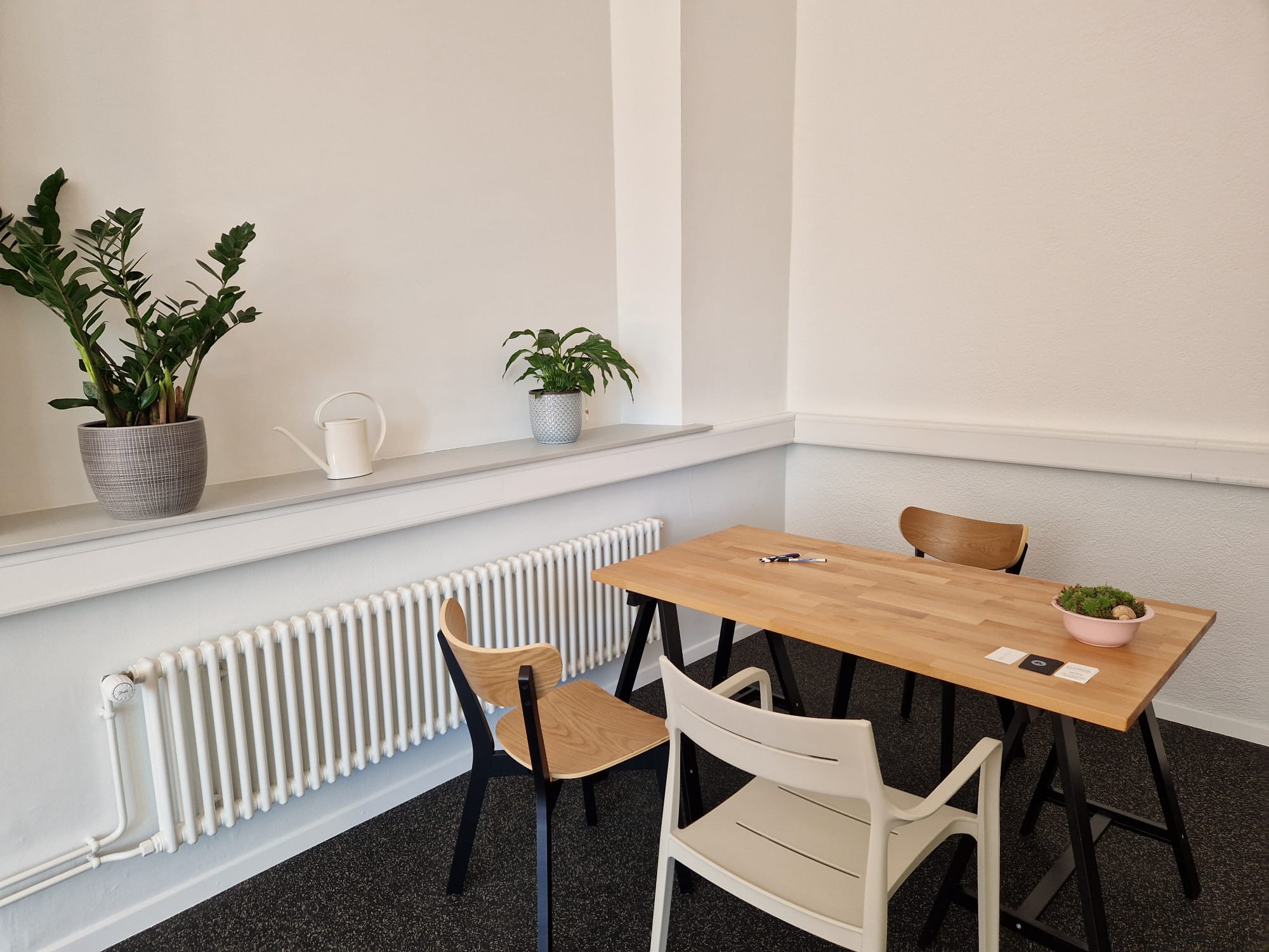 Salle de consultation de Fabio Buratti, physiothérapeute à La Chaux-de-Fonds